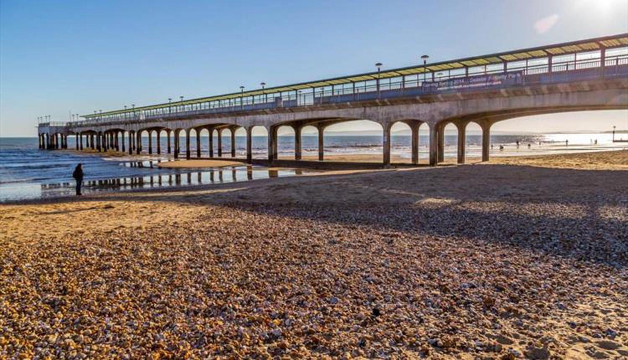 A Beautiful Apartment With Stunning Sea Views & Private Balcony Bournemouth Eksteriør bilde